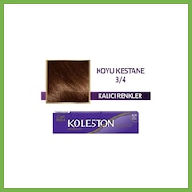 Bezos Koleston Single Saç Boyası - 3/4 Koyu Kestane Umt