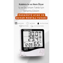 Htc-2 Kablolu Termometre Ve Nem Ölçer