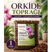 Orkide Toprağı 1 Litre Cococips Ve Çam Kabuğu Karışımı Profesyonel Orkide Toprak Karışımı 0