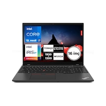 Lenovo ThinkPad T16 Gen 2 21HJS45TQ3BT7 i7-1355U 48 GB 1 TB SSD 16" Dos WUXGA Dizüstü Bilgisayar