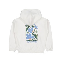 Civil Girls Flower Baskılı 10-13 Yaş Sweatshirt Ekru