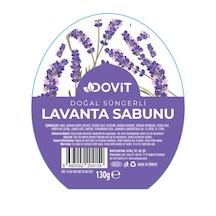 Dovit Lavanta Sabunu Doğal Süngerli 130 G Dovit Lavanta Sabunu Doğal Süngerli 130 G