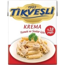 Tikveşli%18 Yağlı Krema 200 Ml