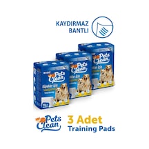Pets Clean Eğitim Çiş Pedi 10lu 60 90cm 3'lü Paket