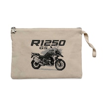 Bmw R1250 Gs Krem Clutch Astarlı Cüzdan / El Çantası