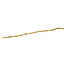 Biem Şerit Çelik Bileklik Gold/gümüş