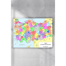 Türkiye Haritası Eğitim Posteri