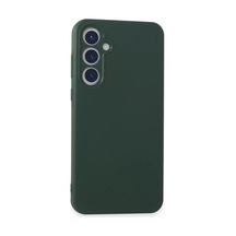 Galaxy A55 5g Kılıf First Silikon - Koyu Yeşil