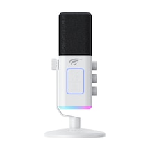 Havit Gamenote Gk71 Rgb Profesyonel Yayıncı Oyuncu Mikrofonu Type-c Xlr 24bit/192kh