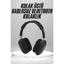 Kulak - 512 - Üstü Kablosuz Bluetooth Kulaklık Yumuşak Süngerli Sd - Dpmıx-hb - Kart Girişli
