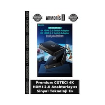 Premium Coteci 4k Hdmı 2.0 Anahtarlayıcı Sinyal Teknoloji Ev