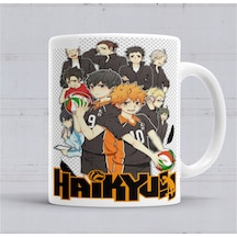 Haikyuu Karasuno Hinata Anime Kupa Bardak Porselen Karışık