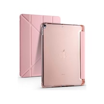 Apple Uyumlu iPad 10.2 8.Nesil Kılıf Mıknatıslı Folding Stand Silikon