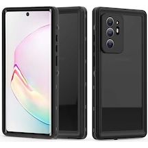 Samsung Galaxy Uyumlu Note 20 Ultra Kılıf 360 Koruma Su Geçirmez Toz Geçirmez Kapak Su