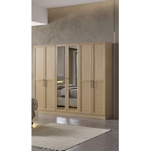 Lupin Mdf 6 Kapaklı Dolap