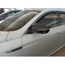 Autogp Renault Megane 4 Ayna Kapağı Yarasa Siyah Boyalı 2015+ Cm2015mgn4aykap