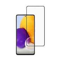 Samsung Uyumlu Galaxy A72 Tam Kaplayan Çerçeveli Tempered Ekran Koruyucu