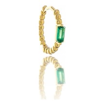 Cemre Gümüş Küpe-363 Gold