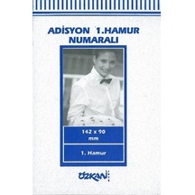 Adisyon 1. Hamur Numaralı 10 Lu Paket Özkan