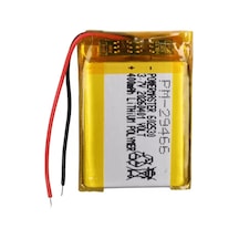 Powermaster Pm-29466 3.7v 400mah 602530 Soketsiz Lityum Polimer Li-po Batarya Şarj Edilebilir Pil