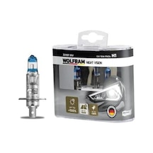 Wolfram 12v H1 Ampul 55w +%150 Fazla Işık Nıght Vısıon 2 Ad
