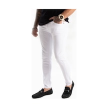 Deepsea Beyaz Skinny Kesim Erkek Kot Pantolon 2004157 Beyaz (498905836) Beyaz