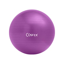 Cosfer & Plt-65 Poşetli Pilates Topu Mor