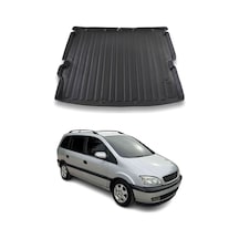 Opel Zafira A 1999-2005 Arası Uyumlu Araca Özel Kauçuk Tpe Bagaj Havuzu Siyah