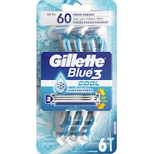 2 Adet Gillette Blue3 Tıraş Bıçağı 6'lı Cool