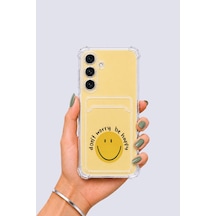 Samsung Galaxy Uyumlu S24 Fe Kartlıklı Gülücük Desenli Kılıf Mh-hs5202-6749