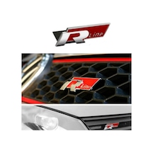 R-line Kırmızı Vidalı Panjur Logosu-ablem