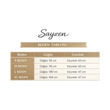 Sayzen Your Shine Çizgili Jakar Fermuarlı Polo Yaka Erkek Tişört Sy-man2611 Camel