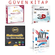 Üçdörtbeş 3d Toprak Endemik Yayınları Ayt Matematik S.b. Seti