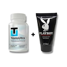Magna Rx+ Erkeklere Özel 60lı + Playboy Kayganlaştırıcı 50 Ml