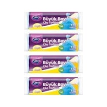 Büyük Boy Çöp Torbası 4 Adet
