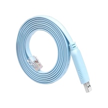 1.8mt Usb 2.0 Cisco Seri Yönlendirici Usb'den Rj45'e Çeviren Konsol Kablosu Mavi Al3948 Standart