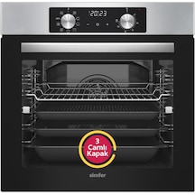 Simfer 8210 10 Fonksiyon Airfry Plus Inox Ankastre Fırın Dijital