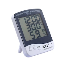 Powermaster Pm-6233 Termometre Oda Tipi Ekranlı Sıcaklık Ve Nem Ölçer - Saat Özellikli