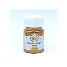 EPOKSİ REÇİNE METALİK SEDEFLİ PİGMENT TOZ BOYA ALTIN SARISI 10 GR