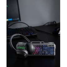 Işıklı Klavye Mouse Set + Bluetooth 5.2 Kulaklık Xuczzzkulaklıkklavyeset-1