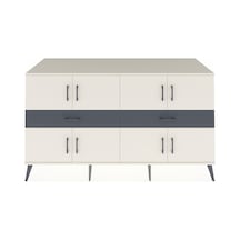 Kronos Konsol 4 Raflı 2 Çekmeceli 8 Kapaklı 176x59x99 Aytaşı-ayta Aytaşı-aytaşı/antrasit