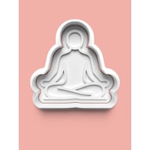 Yoga Figürü Kurabiye Kalıbı Ve Şeker Hamuru Kalıbı