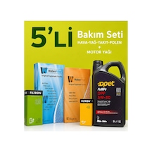 Filtron-waben Kia Ceed 1.6 Dizel Filtre Bakım Seti-opet 5w30 5 Lt 2008-2012 4 Lü