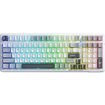 Aula F99 3 Modlu Rgb Hot Swap Mekanik Reaper Switch Kablosuz Makrolu Gaming Klavye Gri