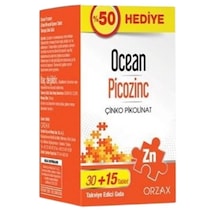 Ocean Picozinc Çinko Pikolinat 30+15 Tablet