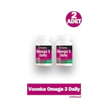 Voonka Omega 3 Daily 60 Yumuşak Kapsül 2 Adet