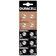 Duracell LR44 A76/V13GA/76A 3V Düğme Pil 10 x 2'li