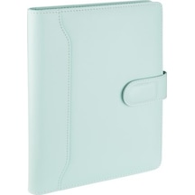 Organizer Ajanda Tarihsiz Kareli 20x26 CM - Su Yeşili