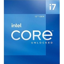 Intel Core İ7 12700 37mb 12çekirdekli O/b Uhd Vga 1700p 65w Kutusuz+fansız