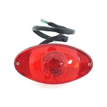 Aym Elektrikli Bisiklet Arka Stop Cobra Model Nikel Kırmızı